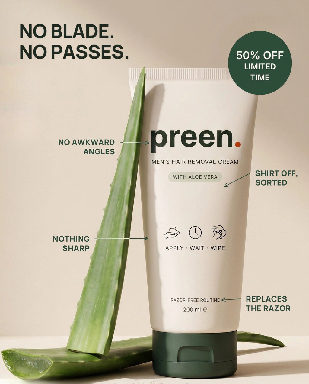 Preen Hair Removal Cream™
