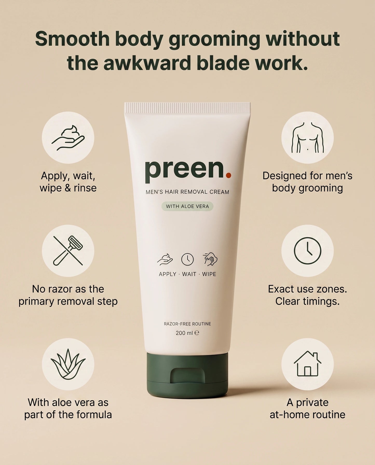 Preen Hair Removal Cream™
